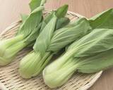 旬食まんたん 卵たっぷりチンゲン菜スープ作り方1写真
