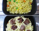 スパイシーミートボールのカレードリア作り方8写真