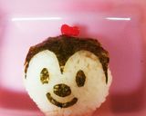 簡単♪ミニーちゃんおにぎり作り方3写真
