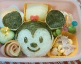 簡単♪ミニーちゃんおにぎり作り方6写真