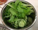 韓国海苔のサラダ作り方1写真