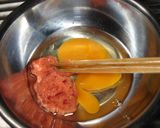 ☆ノンオイル明太子スパゲッティー☆作り方1写真