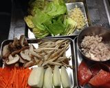 フライパンでチゲ作り方1写真