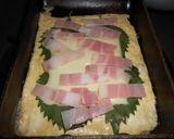 大葉入り☆チーズベーコン玉子焼き作り方4写真