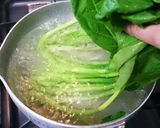 簡単に♪小松菜と豆腐のごまあえ♪作り方1写真