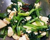 簡単に♪小松菜と豆腐のごまあえ♪作り方3写真