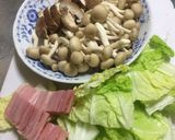 ほっこり＊白菜＆きのこのミルクチャウダー作り方1写真