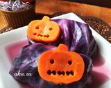 鮮やか〜♪ハロウィンカラーのサラダ♪作り方5写真
