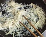 豚肉とごぼうの甘辛炒め作り方3写真