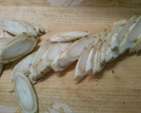 簡単♪ 白菜と ごぼう しめじの柚子煮♪作り方3写真