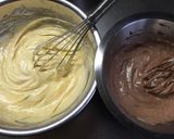 2層❤パンプキン&チョコシフォンケーキ作り方19写真