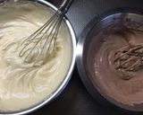 2層❤パンプキン&チョコシフォンケーキ作り方24写真