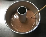 2層❤パンプキン&チョコシフォンケーキ作り方28写真
