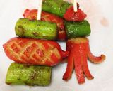赤ウィンナーとアスパラ カレー味 弁当用作り方2写真