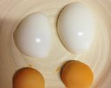 ゆでたまゴーストでハロウィン☆お弁当にも作り方1写真