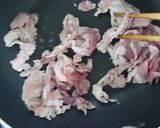 玉こんにゃくと大根と豚肉のピリ辛炒め♪作り方3写真
