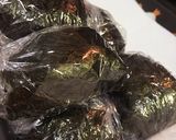 キャラ弁 バットマンおにぎり♡作り方1写真