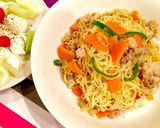 カンタン☆塩麹 彩り焼きそば作り方7写真