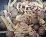 玉こんにゃくと大根と豚肉のピリ辛炒め♪作り方8写真