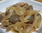 玉こんにゃくと大根と豚肉のピリ辛炒め♪作り方9写真