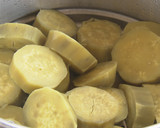旬食まんたん さつまいもの茶きん絞り作り方5写真