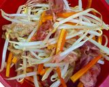時短！もやし・肉・にんじんのプルコギ風♪作り方3写真