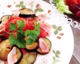 朝食に☆トマト&茄子のベーコン風味作り方6写真