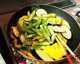 牛肉と夏野菜のオイスター炒め作り方4写真