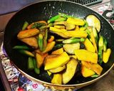 牛肉と夏野菜のオイスター炒め作り方5写真