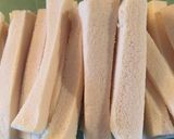 節約！鶏胸肉と高野豆腐でＢＩＧチキンカツ作り方3写真