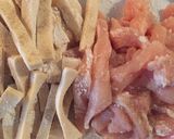 節約！鶏胸肉と高野豆腐でＢＩＧチキンカツ作り方4写真