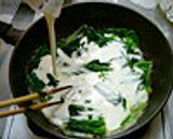 さけのクリーム煮ほうれん草添え作り方14写真