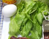 アンチョビレタス炒飯鶏胸肉の味噌焼き添え作り方3写真
