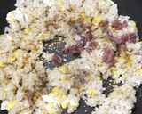 アンチョビレタス炒飯鶏胸肉の味噌焼き添え作り方7写真