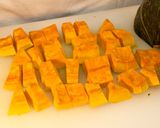 カボチャのポタージュと茸の佃煮作り方2写真