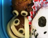 ハロウィン キャラ弁当 みかんジャック作り方4写真