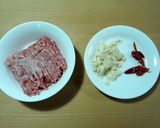 うまっ！白菜と茸のあごだしペペロンチーノ作り方1写真