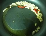 うまっ！白菜と茸のあごだしペペロンチーノ作り方3写真