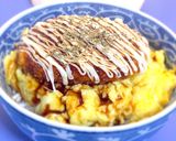 オムレツコロッケ丼作り方5写真