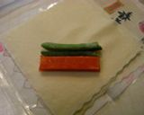冷凍お弁当カニカマ春巻き作り方1写真
