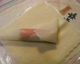 冷凍お弁当カニカマ春巻き作り方2写真