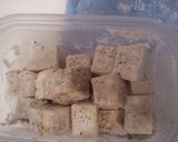 お弁当用汁なし簡単味付け揚げだし豆腐作り方5写真
