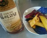 韓国の麦芽糖を使ったカリカリ大学芋作り方8写真