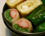 冷凍お弁当カニカマ春巻き作り方9写真
