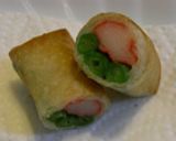 冷凍お弁当カニカマ春巻き作り方8写真