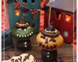 ケーキの飾りに★ハロウィンおばけドーナツ作り方14写真