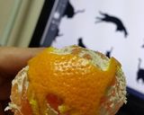 柿ウサギ(ﾉ´∀｀*)フルーツでもアート作り方16写真
