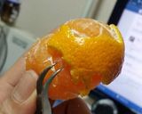 柿ウサギ(ﾉ´∀｀*)フルーツでもアート作り方18写真