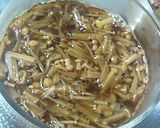 手抜きごはん❤なめ茸とちくわの焼きうどん作り方4写真