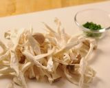 エリンギのスーパー簡単サラダ作り方1写真